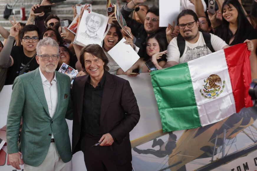 Tom Cruise conquista México al estilo Misión Imposible