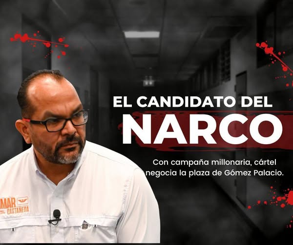 Omar Castañeda vinculado con narcofinanciamiento, según fuentes estatales