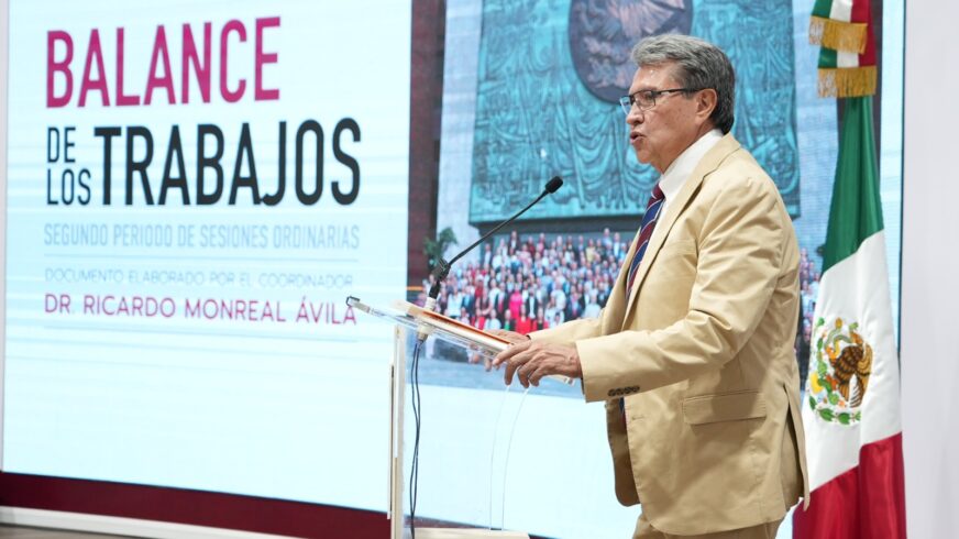 Monreal impulsa reformas, respalda a Ealy y destaca nuevo liderazgo papal