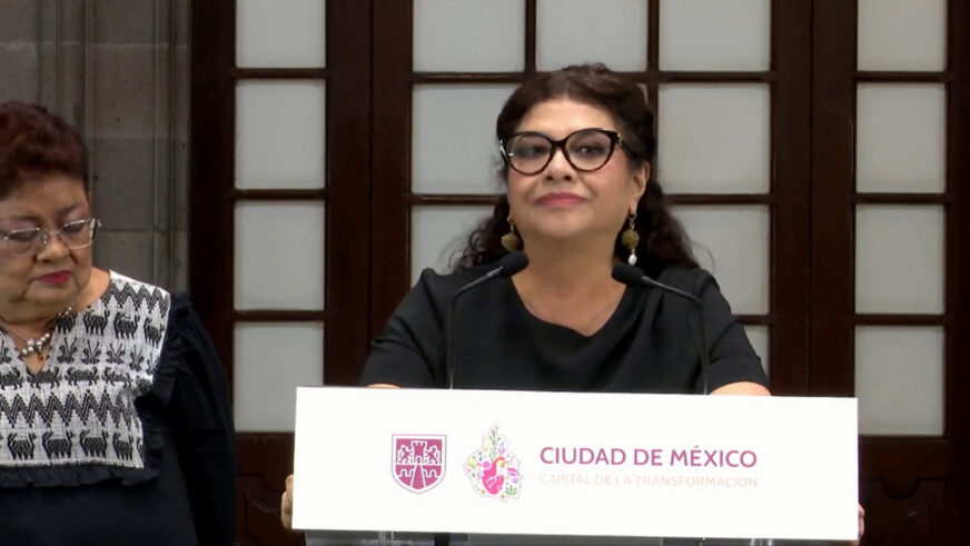 Clara Brugada promete justicia y unidad tras asesinato de sus colaboradores