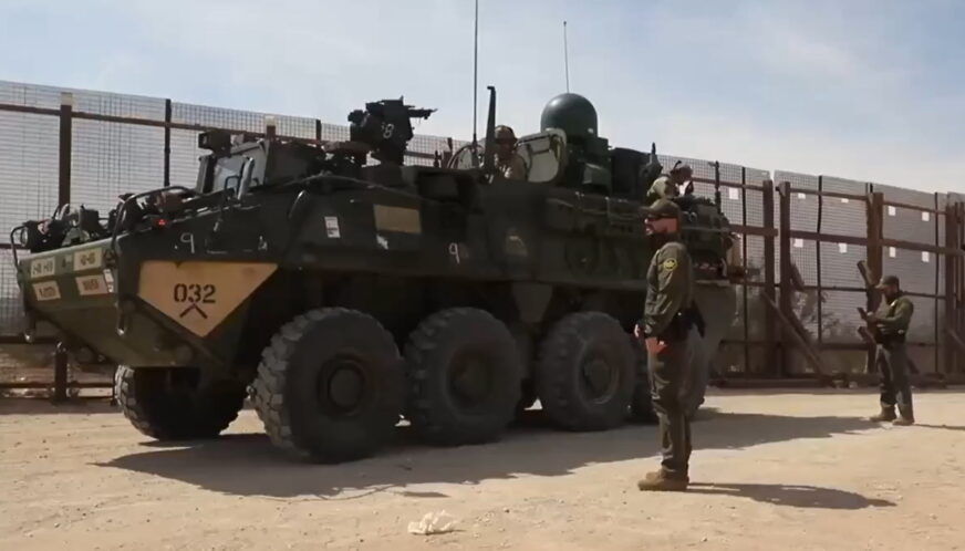 EEUU despliega tanques en frontera de Nogales: ¿seguridad o provocación?
