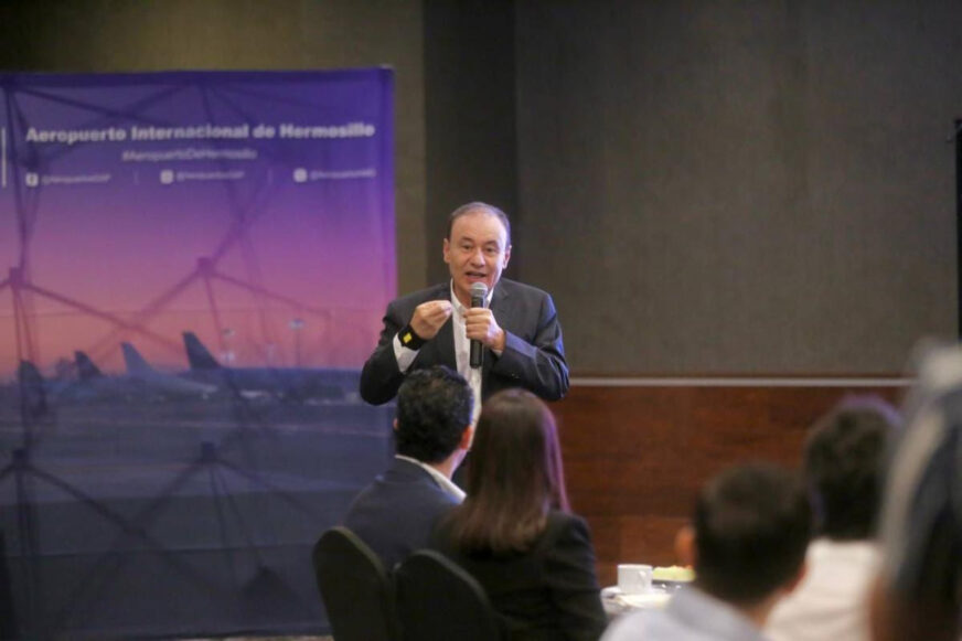 Durazo pone a Sonora en el mapa: expansión del aeropuerto fortalecerá rutas y negocios