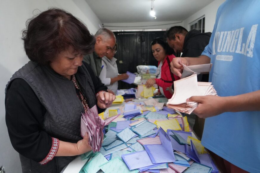 INE reporta baja participación en elecciones judiciales; destaca transparencia del proceso