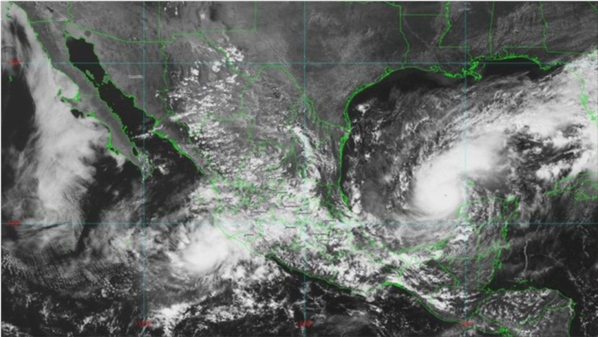 Tormenta tropical Bárbara amenaza las costas de Guerrero y Michoacán