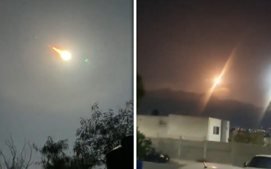 Una luz atraviesa el cielo de Coahuila y Nuevo León: ¿qué pasó en la madrugada?