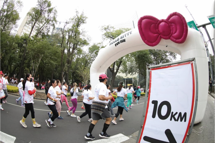 “Hello Kitty and Friends Fun Run CDMX 2025”: la carrera más tierna del año