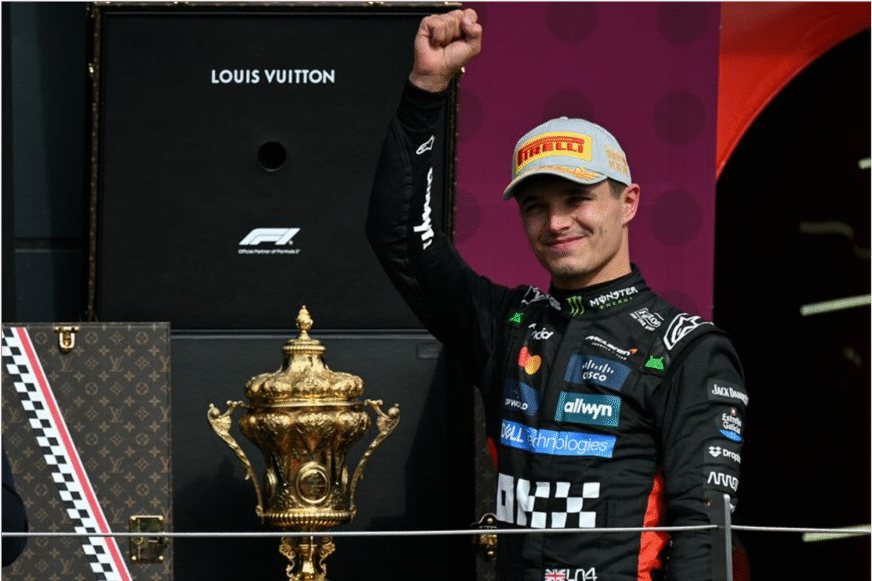 Lando Norris se impone en casa y derrota a Piastri en Silverstone