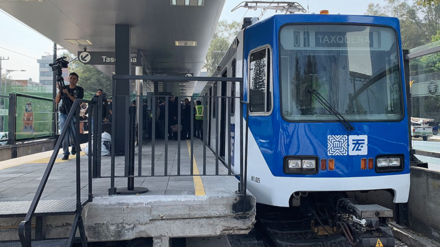 ¡Tasqueña se moderniza! Inicia ampliación del Tren Ligero para duplicar capacidad de pasajeros