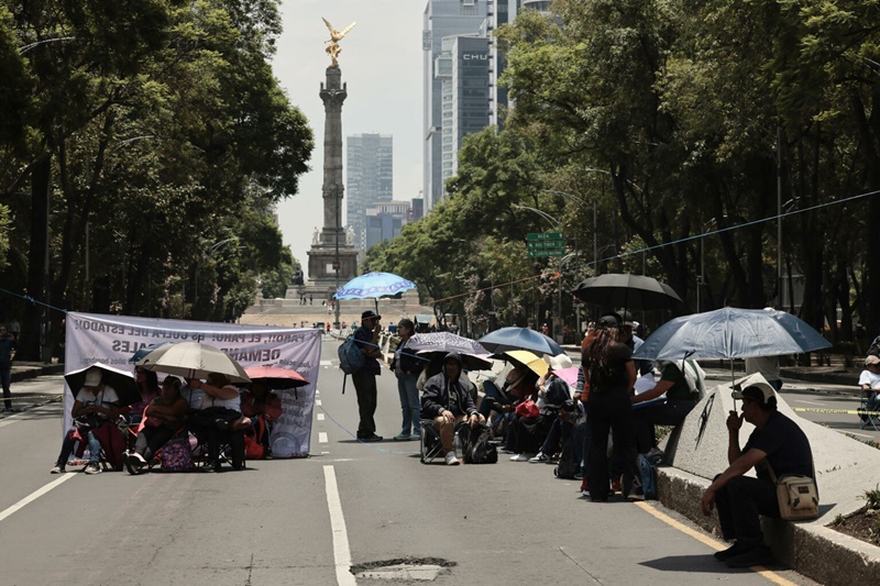 ¡Toma precauciones! Marcha de la CNTE provoca caos vial en CDMX