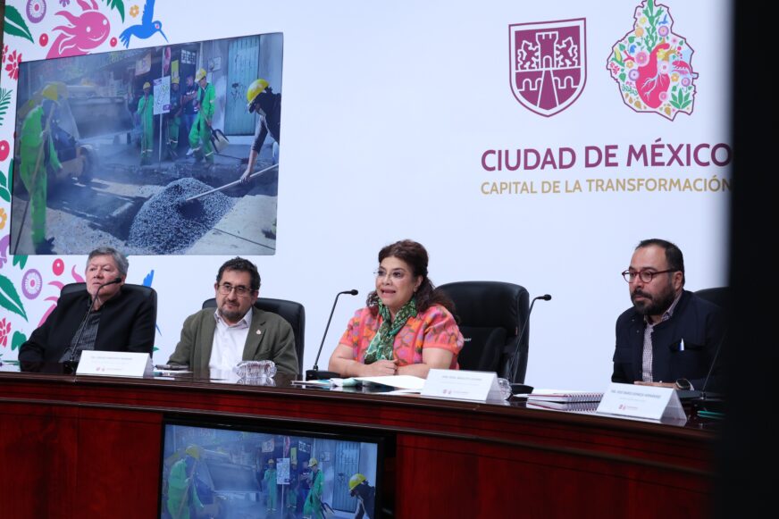 CDMX invertirá 2,250 millones en bacheo y repavimentación: inicia plan integral de vialidades