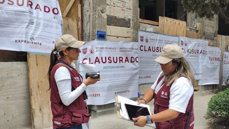 INVEA protege la memoria de la ciudad con visitas de verificación en construcciones