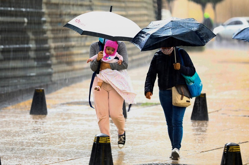 Clima extremo: lluvias y granizo podrían sorprender a la Ciudad de México