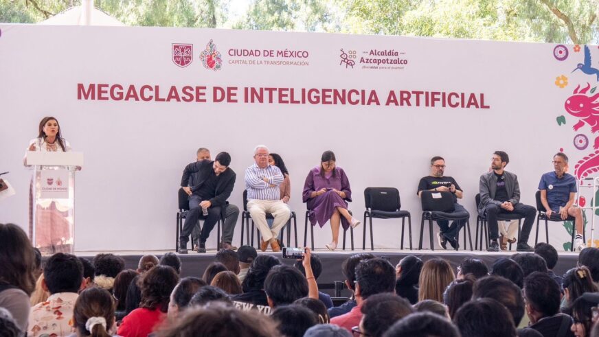 CDMX se consolida como capital tecnológica con la Mega Clase de Inteligencia Artificial