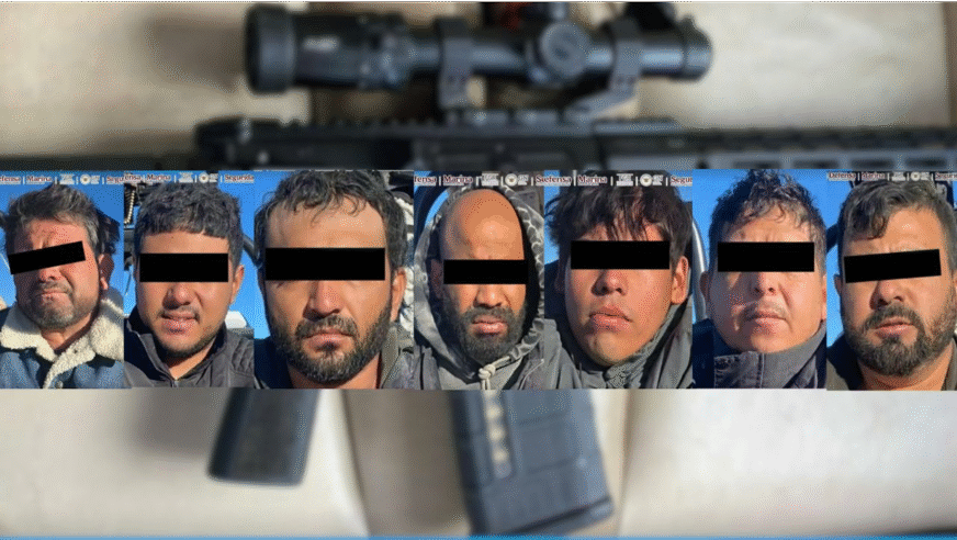 Cae grupo armado con arsenal exclusivo del Ejército en Tijuana