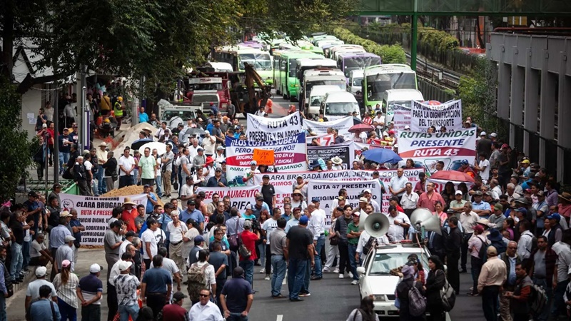 Tráfico y marchas hoy en la CDMX: cierres y alternativas viales