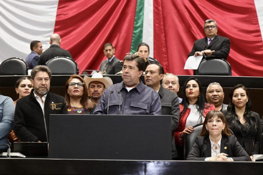 Pedro Haces respalda presupuesto 2026 y pide fortalecer justicia laboral