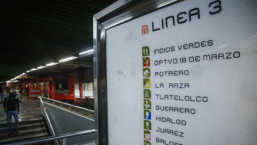 CDMX prepara inversión de 5 mil mdp para la nueva etapa de la Línea 3 del Metro
