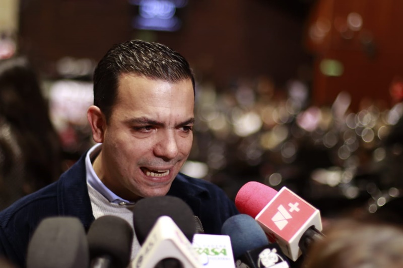 Elías Lixa fija postura en San Lázaro rumbo al cierre legislativo