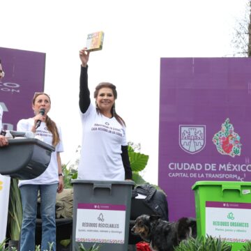 Brugada activa campaña masiva para separar residuos; CDMX invertirá 500 mdp en reciclaje