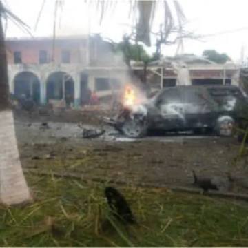 Se eleva a 5 la cifra de muertos por explosión de coche bomba en Coahuayana, Michoacán