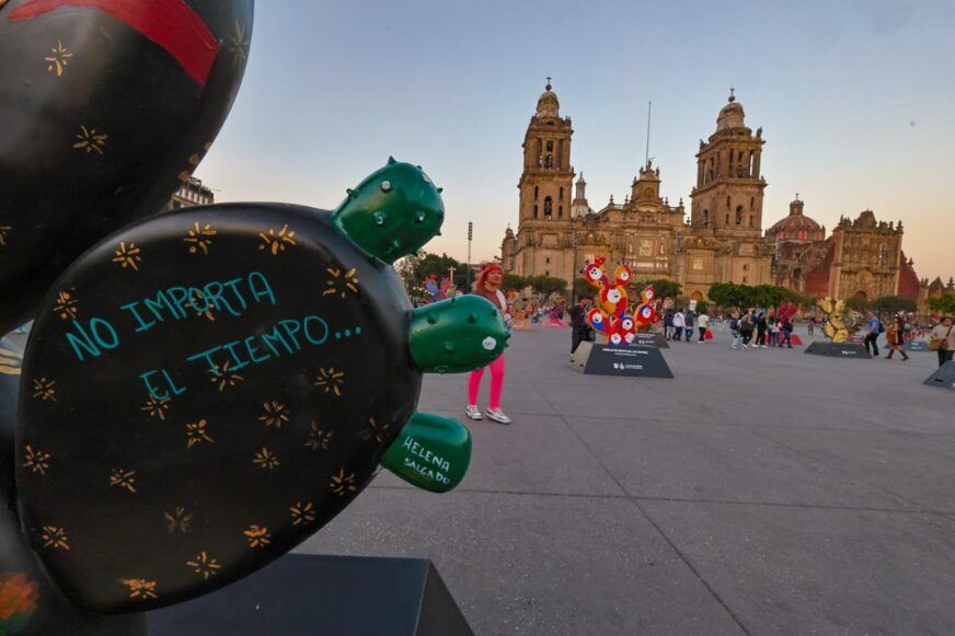 Historia viva en el Zócalo: Paseos Históricos 2026 arrancan con “Nopalera en el Corazón”