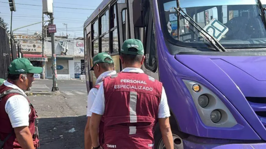 Miguel Hidalgo, Coyoacán y GAM lideran sanciones tras operativos del INVEA al transporte público