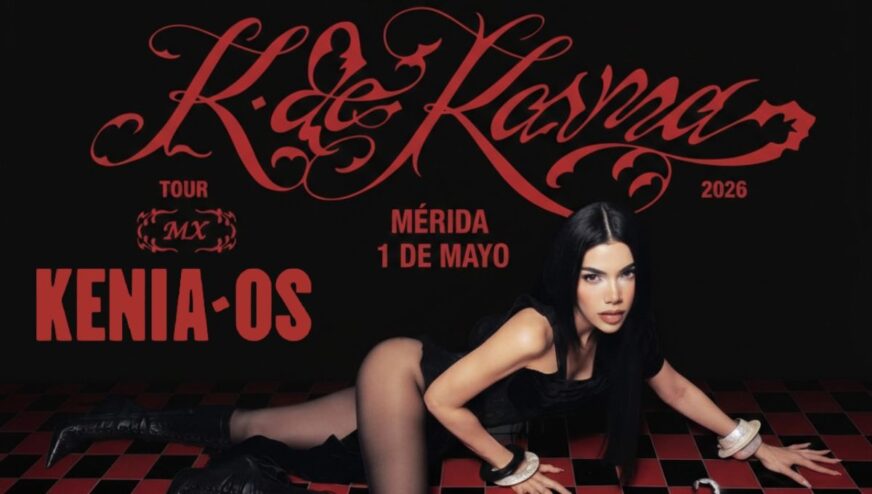 Kenia Os anuncia gira ‘K de Karma’: fechas, preventa y sedes en México