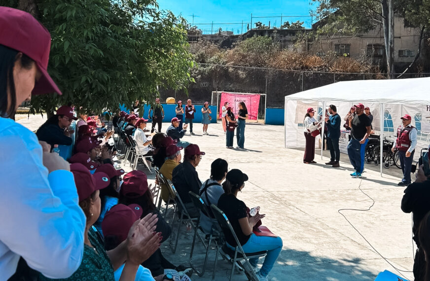 Faruk Take recorre la Unidad La Cantera para fortalecer vínculo con vecinos