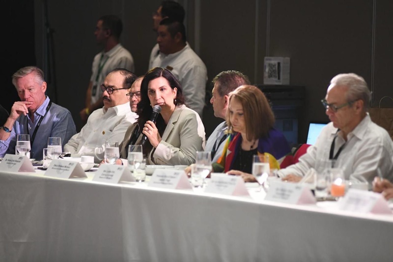 Kenia López Rabadán advierte que sin seguridad no hay crecimiento económico