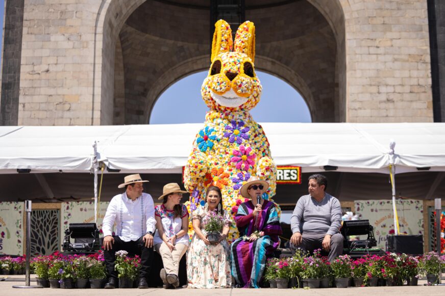 Con 7 millones de plantas, CDMX presume poder florícola en Festival de Primavera 2026