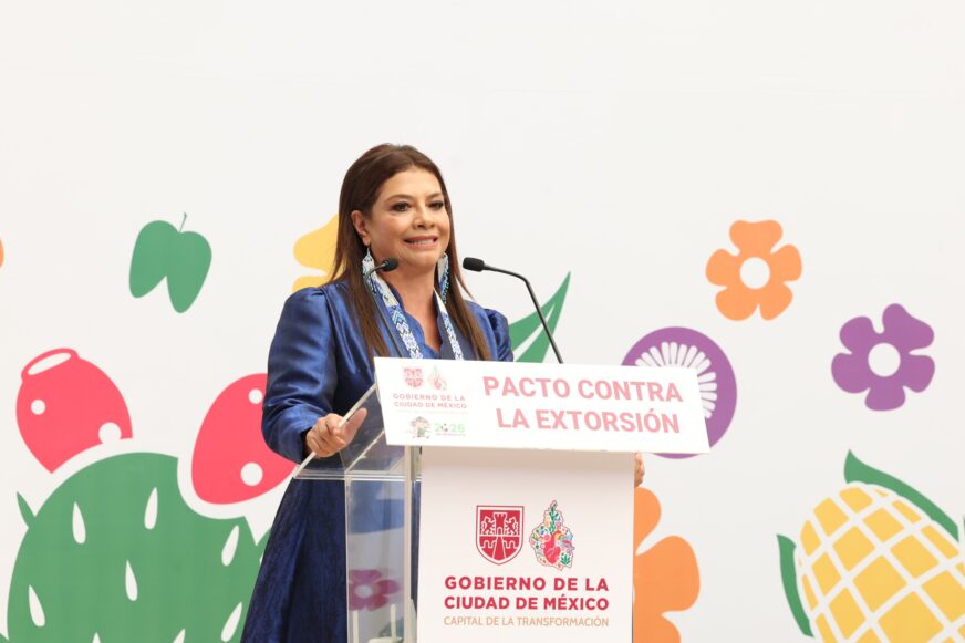 Brugada impulsa pacto contra la extorsión: buscan frenar delito que afecta a comercios y familias