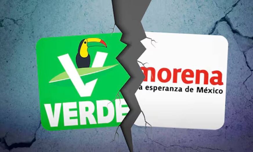 PVEM rompe con Morena en CDMX y San Luis Potosí para 2027