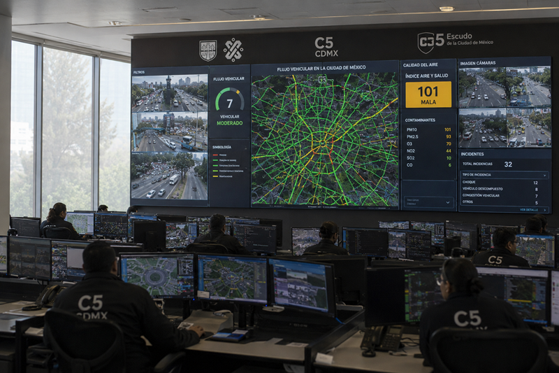 CDMX registra calidad de aire mala y operatividad lenta en 9 líneas