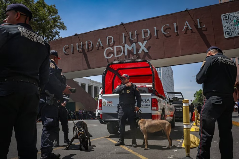 Amenaza de bomba provoca desalojo en el Poder Judicial de San Lázaro