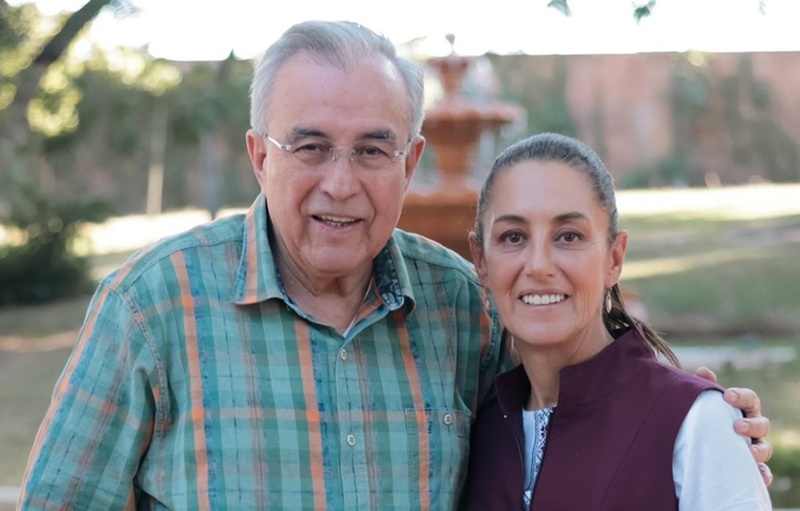 Sheinbaum descarta extracción de Rocha Moya tras caso de «El Mayo» Zambada