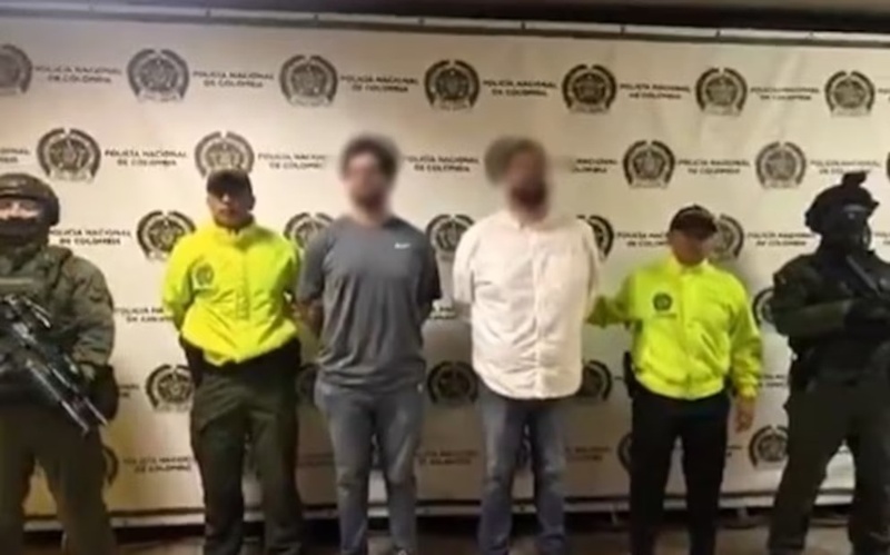Capturan en Colombia a dos mexicanos enlaces del Cártel de Sinaloa