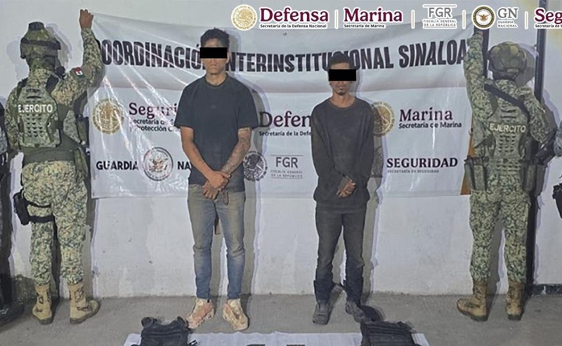 Detienen a alias El 24 en Sinaloa y aseguran sustancias químicas