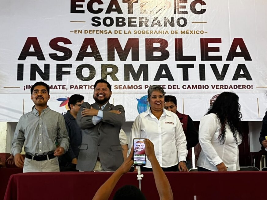 Arrancan asambleas por la soberanía nacional en Ecatepec