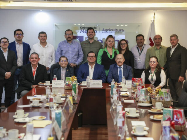 Reunión institucional para el convenio de Leche para el Bienestar e Inafed