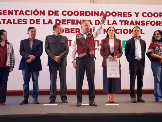 Santiago Nieto rinde protesta como coordinador de la transformación en Querétaro